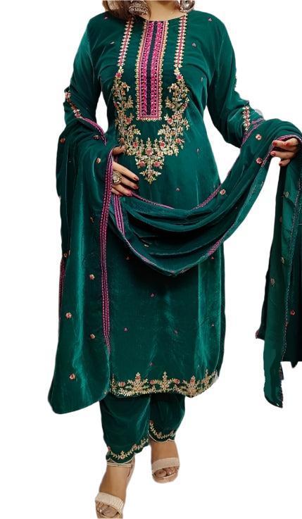 Stunning designer Suit Set with dupatta